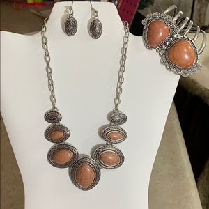 Necklace and matching bracelet